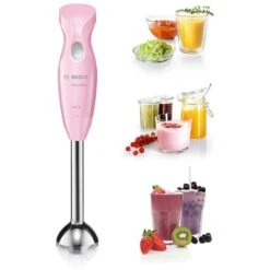 Bosch Stabmixer MSM2410K, CleverMixx Fun, Edelstahl, 400 Watt, Gentle Pink -Wohnmöbel Gemischtwaren Geschäft 051d327fb6c7f4b00b0047f591f71b715651c936 stabmixer bosch msm2410k clevermixx fun