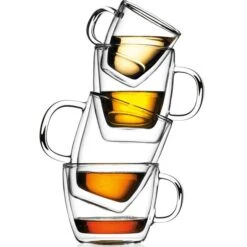 Bodum Kaffeegläser Bistro Tassen 10604-10, Doppelwandig, Mit Henkel, 300ml, 2 Stück -Wohnmöbel Gemischtwaren Geschäft 08e7decac8ad666033613011f150f539adb2b01f kaffeeglaeser bodum bistro tassen 10604 10