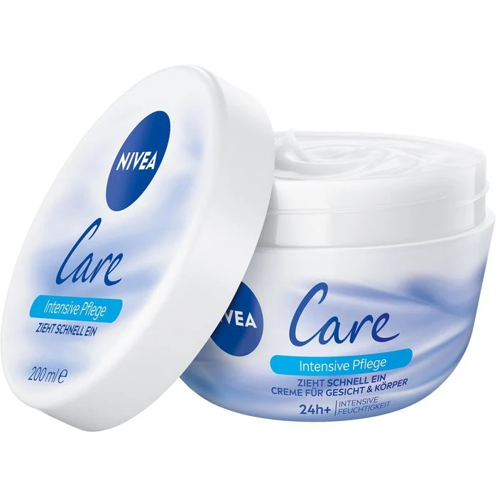 Nivea Hautcreme Care Intensive Pflege, 24h+ Intensive Feuchtigkeit, 200ml 9 Nivea Hautcreme Care Intensive Pflege, 24h+ Intensive Feuchtigkeit, 200ml – Bild 7