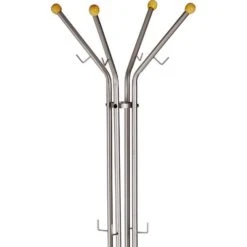 Alco Garderobenständer 2800, Mit 12 Haken, Metall, Silber -Wohnmöbel Gemischtwaren Geschäft 09de3e14fff845128178141829d3b92ce7c1ae3c garderobenstaender alco 2800