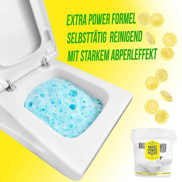 Urban-Forest WC-Reiniger WC Power Pulver, Selbstaktiv, Mit Duft, Für Toilette & Bidet, 1kg 5 Urban-Forest WC-Reiniger WC Power Pulver, Selbstaktiv, Mit Duft, Für Toilette & Bidet, 1kg – Bild 3