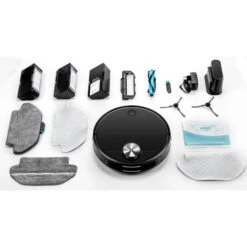 Viomi Saugroboter V3, Schwarz, Ladestation, Wischfunktion, Laufzeit 150 Minuten -Wohnmöbel Gemischtwaren Geschäft 10c7f06969d3f4771e85fc7b29ec320fa0d9652b saugroboter viomi robot vacuum cleaner v3 schwarz