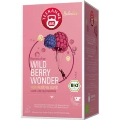Teekanne Tee Luxury Cup Wild Berry Wonder, BIO, 25 Teebeutel, 75g