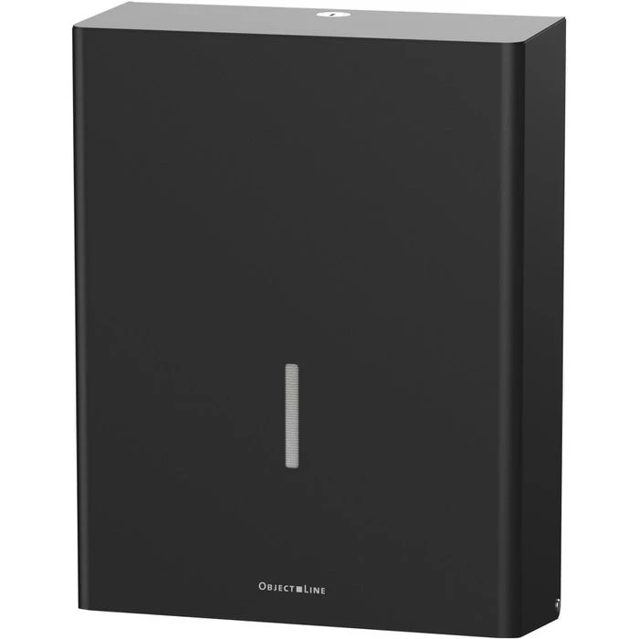 CWS Handtuchspender ObjectLine 750, 706503, Edelstahl, 750 Tücher, Schwarz 3 CWS Handtuchspender ObjectLine 750, 706503, Edelstahl, 750 Tücher, Schwarz