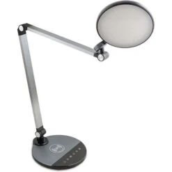 FeinTech Schreibtischlampe LTL00620 LED, Dimmbar, Qi-Ladegerät, Standfuß -Wohnmöbel Gemischtwaren Geschäft 15ac572a01b50390c2908fce669bb8b702e44c10 schreibtischlampe feintech ltl00620 led