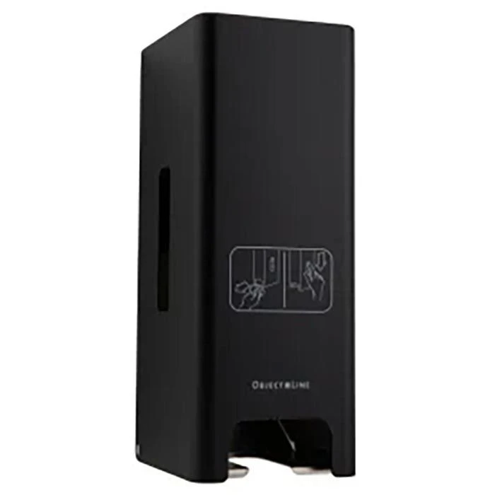 CWS Toilettenpapierspender ObjectLine 706703, Edelstahl, Für 2 Kleinrollen, Schwarz 5 CWS Toilettenpapierspender ObjectLine 706703, Edelstahl, Für 2 Kleinrollen, Schwarz – Bild 3