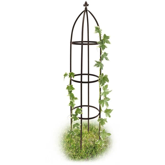 Relaxdays Rankgitter 10017880, Dunkelbraun, 190 X 35 X 35 Cm, Metall 3 Relaxdays Rankgitter 10017880, Dunkelbraun, 190 X 35 X 35 Cm, Metall