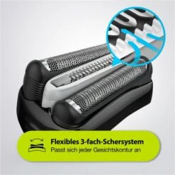 Braun Rasierer Series 3 Shave&Style 3000BT, 3 In 1, Für Männer, Trockenrasierer, Trimmer -Wohnmöbel Gemischtwaren Geschäft 1a1c2bd2b08acdee3616e3feb9ec750eabfbae0c elektrorasierer braun series 3 shaveundstyle 3000bt
