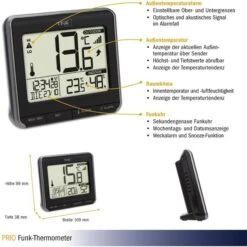 TFA Thermometer 30.3069.01 Prio, Innen/außen, Digital, Mit Hygrometer, Inkl. Funk-Sensor 14 TFA Thermometer 30.3069.01 Prio, Innen/außen, Digital, Mit Hygrometer, Inkl. Funk-Sensor -Wohnmöbel Gemischtwaren Geschäft 1ab2a7afc920a31f5fd83d2f5f7a59319b45c7ec thermo hygrometer tfa 30.3069.01 prio funk