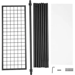 Songmics Garderobenständer HSR23BK, Mit Schuhablage, Metall, Schwarz -Wohnmöbel Gemischtwaren Geschäft 1ac978ba83607826950c8f8eb80eba608d0703ec garderobenstaender songmics hsr23bk
