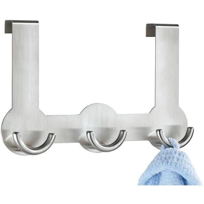 Wenko Kleiderhaken Rondo, 4468040100, Für Die Tür, Silber, Edelstahl, 6 Haken 5 Wenko Kleiderhaken Rondo, 4468040100, Für Die Tür, Silber, Edelstahl, 6 Haken – Bild 3