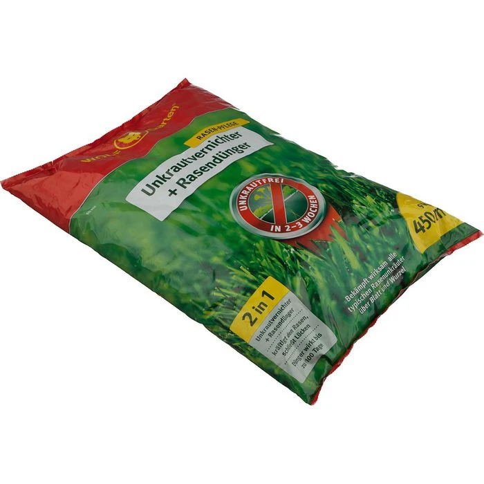 Wolf-Garten Rasendünger SQ 450 Unkrautvernichter, 2-in-1, 9 Kg Für 450m² 6 Wolf-Garten Rasendünger SQ 450 Unkrautvernichter, 2-in-1, 9 Kg Für 450m² – Bild 4