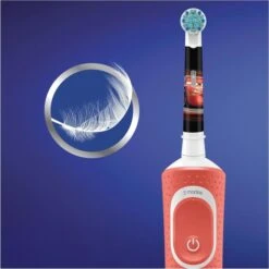 Oral B Oral-B Elektrische-Zahnbürste Kids Cars, Rot, Ab 3 Jahren, 2 Putzmodi, Mit Disney-Stickern -Wohnmöbel Gemischtwaren Geschäft 1f08ea98b5f49f1ee32ba1653213686163720f5e elektrische zahnbuerste oral b kids cars rot