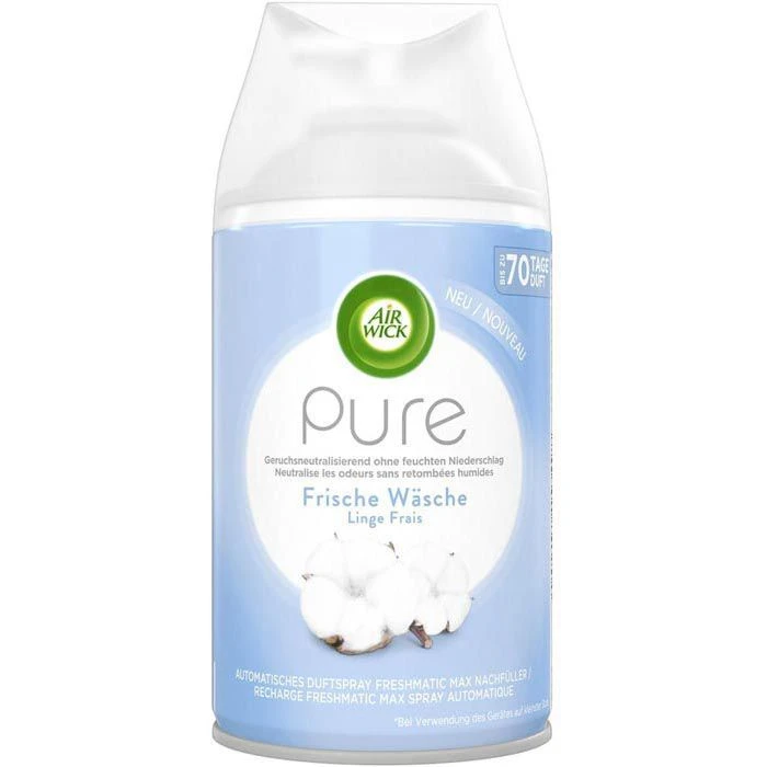 Airwick Raumduft Freshmatic Max Pure, Starterset, 250 Ml, Frische Wäsche 7 Airwick Raumduft Freshmatic Max Pure, Starterset, 250 Ml, Frische Wäsche – Bild 5