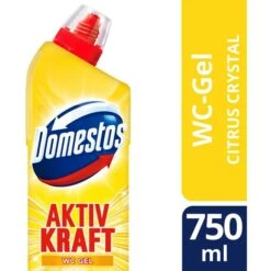 Domestos WC-Reiniger Aktiv Kraft Citrus Fresh, WC Gel, Beseitigt 99,9% Der Bakterien, 1 Liter -Wohnmöbel Gemischtwaren Geschäft 21d5d934dad8403c332b366b5a369d8e7b22fc27 wc reiniger domestos aktiv kraft citrus fresh