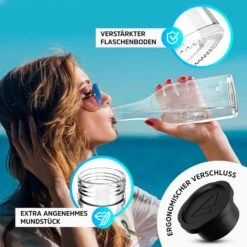 Lichtenwerk Karaffe SodaGiant Glasflasche, Set, Mit Deckel, 2x 0,9 Liter 10 Lichtenwerk Karaffe SodaGiant Glasflasche, Set, Mit Deckel, 2x 0,9 Liter -Wohnmöbel Gemischtwaren Geschäft 223cf7f5fd40a6d36ec27b6dcb8025c5a0bbab35 karaffe lichtenwerk sodagiant glasflasche set