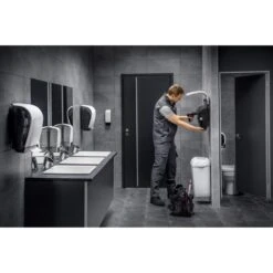 Katrin Handtuchspender Inclusive, 90045, Kunststoff, Für 800 Falthandtücher, Weiß -Wohnmöbel Gemischtwaren Geschäft 22a1e7f4f1fa896bb0938faabb6a36548eb09d0b handtuchspender katrin inclusive 90045