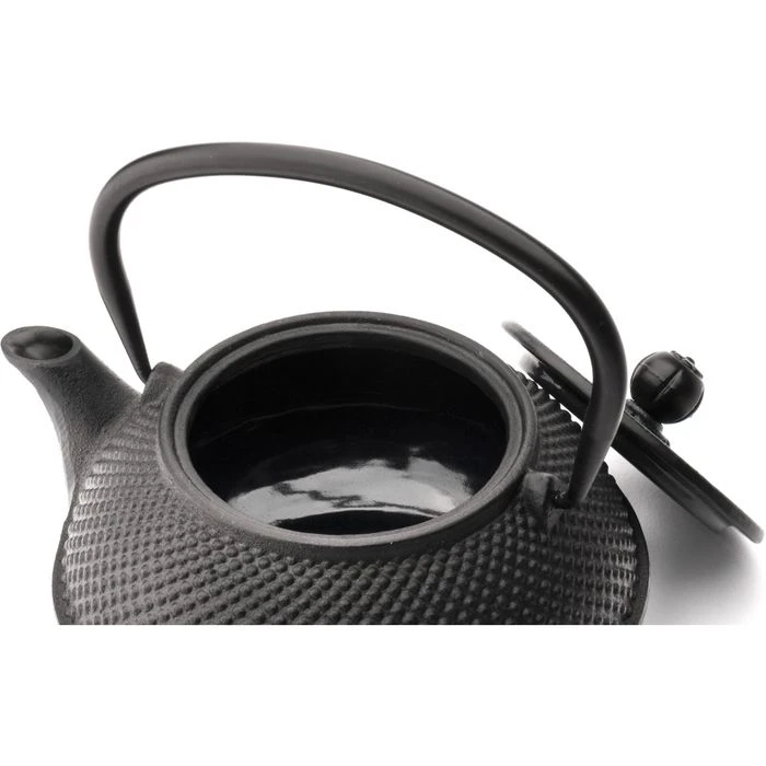 Bredemeijer Tee-Kanne Jang, Gusseisen, Mit Edelstahl-Filter, Schwarz, 0,8 L 7 Bredemeijer Tee-Kanne Jang, Gusseisen, Mit Edelstahl-Filter, Schwarz, 0,8 L – Bild 5