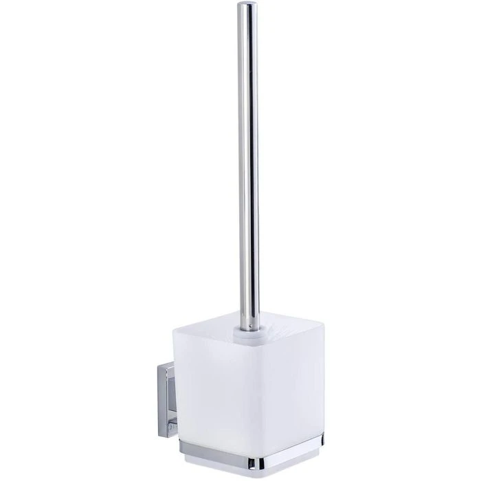 Wenko WC-Bürste Vacuum-Loc Quadro, Weiß, Bürstenhalter Aus Edelstahl, Zur Wandmontage 3 Wenko WC-Bürste Vacuum-Loc Quadro, Weiß, Bürstenhalter Aus Edelstahl, Zur Wandmontage