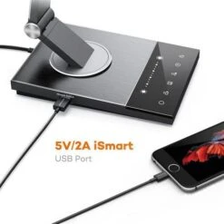 TaoTronics Schreibtischlampe TT-DL16 LED, Dimmbar, Anthrazit, Nachtlicht, Mit Standfuß -Wohnmöbel Gemischtwaren Geschäft 270a32860c14b95c1535ffb319aebaae587aaf70 schreibtischlampe taotronics tt dl16 led