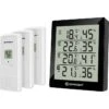 Bresser Thermo-Hygrometer Temeo Hygro Quadro, Für Innen Und Außen, Inkl. 3 Funk-Sensoren -Wohnmöbel Gemischtwaren Geschäft 2794a59213e912863a49eff1e9c2e14106d6be7d thermo hygrometer bresser temeo hygro quadro funk