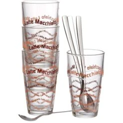 Ritzenhoff&Breker Kaffeegläser Latte Macchiato, Set Mit Löffel, 370ml, 8-teilig -Wohnmöbel Gemischtwaren Geschäft 2811908adc7bcfa4a9f699c244c0aac144933ea0 kaffeeglaeser ritzenhoffundbreker latte macchiato