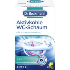 Dr.Beckmann WC-Reiniger Aktivkohle WC-Schaum, 7791, Pulver, 3x 100g