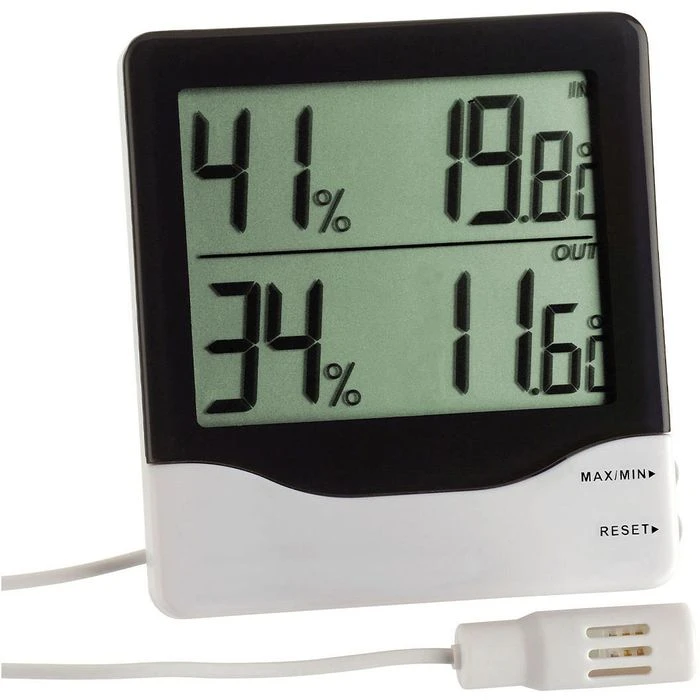 TFA Thermo-Hygrometer 30.5013 Innen / Außen, Digital, Mit Kabelfühler 3 TFA Thermo-Hygrometer 30.5013 Innen / Außen, Digital, Mit Kabelfühler