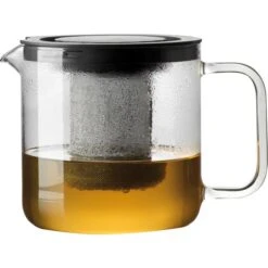 Bohemia-Cristal Tee-Kanne Simax 022 009 001, Glas, Mit Metall-Sieb, Transparent, 1,3 L -Wohnmöbel Gemischtwaren Geschäft 291b24010067ca662d2a7f6e7d4678286f2f7e3c tee kanne bohemia cristal simax 022 009 001 glas