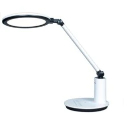 Lumeno Schreibtischlampe Isis, Dimmbar, Standfuß