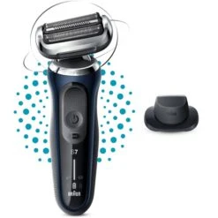 Braun Elektrorasierer Series 7 71-B1200s, Blau, Wet & Dry, Mit EasyClick-Präzisionstrimmer -Wohnmöbel Gemischtwaren Geschäft 2beab45572767c1d2646dc1de60c2df0c4b86a85 elektrorasierer braun series 7 71 b1200s blau
