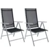 CASARIA Gartenstuhl Bern 105653, Kunststoff, Hochlehner,verstellbar,schwarz,klappbar,2 Stück -Wohnmöbel Gemischtwaren Geschäft 2fdc0e09e679563a08233169574e0532712270a8 gartenstuhl casaria bern 105653 kunststoff