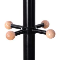 Songmics Garderobenständer RCR17B, Mit 12 Haken, Metall, Schwarz -Wohnmöbel Gemischtwaren Geschäft 305468340172a74f7403b5e0e833d374b56e7e2f garderobenstaender songmics rcr17b