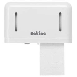 Satino Toilettenpapierspender 301084, Kunststoff, Für 2 Kleinrollen, Weiß 5 Satino Toilettenpapierspender 301084, Kunststoff, Für 2 Kleinrollen, Weiß -Wohnmöbel Gemischtwaren Geschäft 30a281738cbf4be81bc7786e732247afa3eafa42 toilettenpapierspender satino 301084