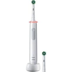 Oral B Oral-B Elektrische-Zahnbürste Pro 3 3000, Weiß, Cross Action, 3 Putzmodi, Inkl. 2 Aufsteckbürsten -Wohnmöbel Gemischtwaren Geschäft 332a509c5dca69af2b418d524ae567117da55f3d elektrische zahnbuerste oral b pro 3 3000 weiss