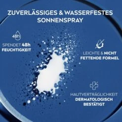 Nivea Sonnencreme Sun Schutz & Pflege, LSF 30, Sonnenspray, Wasserfest, 200ml 11 Nivea Sonnencreme Sun Schutz & Pflege, LSF 30, Sonnenspray, Wasserfest, 200ml -Wohnmöbel Gemischtwaren Geschäft 3613ab3184514b776e2ed95cfb3f179ba04e6636 sonnencreme nivea sun schutz und pflege lsf 30