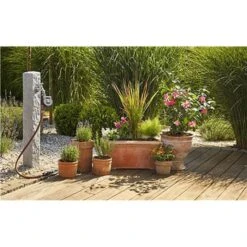 Gardena Micro-Drip-System Start Set Pflanztöpfe M, Automatic, 13001-20, Für 7 Töpfe Und 3 Tröge, 25m -Wohnmöbel Gemischtwaren Geschäft 36a5e42989d1b1daf92d951966cc6615fbd13281 micro drip system gardena start set pflanztoepfe m