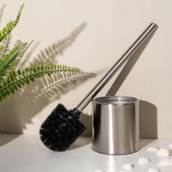 Bremermann WC-Bürste WC-Garnitur, Silber, Bürstenhalter Aus Edelstahl, Inkl. 3 Ersatzköpfe -Wohnmöbel Gemischtwaren Geschäft 36c4334ab8734724b92ba67d22441ca58b41b97a wc buerste bremermann wc garnitur silber