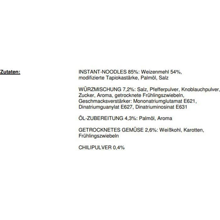 A-One Instantnudeln Mi Ly Huhngeschmack, Im Becher, Je 65g, 12 Stück 6 A-One Instantnudeln Mi Ly Huhngeschmack, Im Becher, Je 65g, 12 Stück – Bild 4