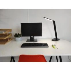 Unilux Schreibtischlampe Twistled LED, Dimmbar, USB, Lichtsensor, Mit Standfuß -Wohnmöbel Gemischtwaren Geschäft 392e57a5c57294cb7f1e413ea5b6c292af2d4a01 schreibtischlampe unilux twistled led