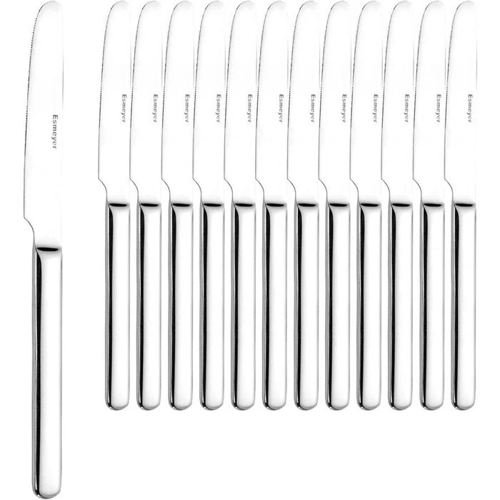 Esmeyer Menümesser Bettina 250-089, Edelstahl 13/0, Silber Poliert, 12 Stück 3 Esmeyer Menümesser Bettina 250-089, Edelstahl 13/0, Silber Poliert, 12 Stück