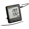 PCE Thermo-Hygrometer HT 114, Innen/außen, Digital, Mit Kabelfühler, Datenlogger