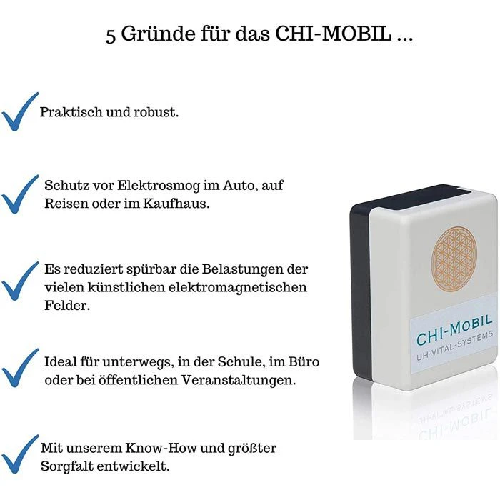 CHI-energy-products Elektrosmog-Schutz Chi-Mobil, 5G Und WLAN, EMF-Balancing 6 CHI-energy-products Elektrosmog-Schutz Chi-Mobil, 5G Und WLAN, EMF-Balancing – Bild 4