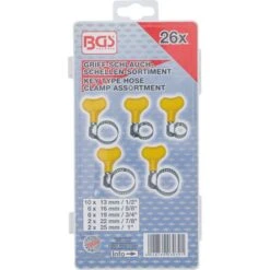 BGS-technic Schlauchschelle 80859, 13 - 25mm, Edelstahl, Flügelmutter, 5 Größen, 26-teilig 7 BGS-technic Schlauchschelle 80859, 13 - 25mm, Edelstahl, Flügelmutter, 5 Größen, 26-teilig -Wohnmöbel Gemischtwaren Geschäft 3d72ea9d6758d13702abec1cc38ef4002a140265 schlauchschelle bgs technic 80859 13 25mm
