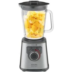 Krups Standmixer Perfect Mix+, KB403D11, Glasbehälter, 1200 Watt, Silber -Wohnmöbel Gemischtwaren Geschäft 3f75eb950db67a906e11d24f2e0518ecddafac96 standmixer krups perfect mix plus kb403d11