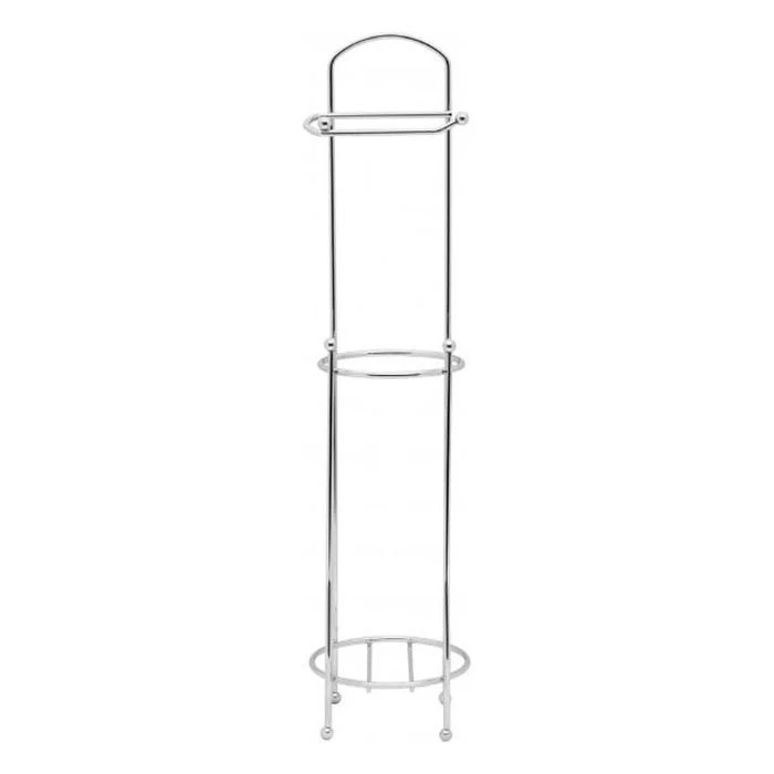 Axentia Toilettenpapierspender Udana 282245, Metall, Für 4 Kleinrollen 5 Axentia Toilettenpapierspender Udana 282245, Metall, Für 4 Kleinrollen – Bild 3