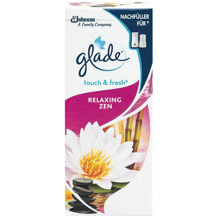 Glade® Glade By Brise Touch & Fresh, Nachfüller, Relaxing Zen, Raumduft, 10ml 3 Glade® Glade By Brise Touch & Fresh, Nachfüller, Relaxing Zen, Raumduft, 10ml
