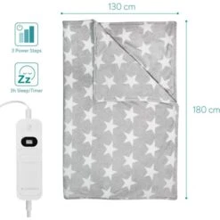 Navaris Heizdecke XXL, Grau, 3 Temperaturen, Abschaltautomatik, 180 X 130cm 16 Navaris Heizdecke XXL, Grau, 3 Temperaturen, Abschaltautomatik, 180 X 130cm -Wohnmöbel Gemischtwaren Geschäft 491bafba3299a9c8cbc90c81c5c47b5296801aa1 heizdecke navaris xxl grau