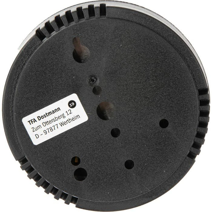 TFA Thermo-Hygrometer 45.2024 Analog, Verchromt 6 TFA Thermo-Hygrometer 45.2024 Analog, Verchromt – Bild 4