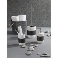 Axentia WC-Bürste Athen, Weiß / Grau, Bürstenhalter Aus Keramik 9 Axentia WC-Bürste Athen, Weiß / Grau, Bürstenhalter Aus Keramik -Wohnmöbel Gemischtwaren Geschäft 4e47a94d21e3b4c6c1311e7da777d0df60febe12 wc buerste axentia athen weiss grau
